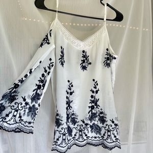 Off the Shoulder Floral Top